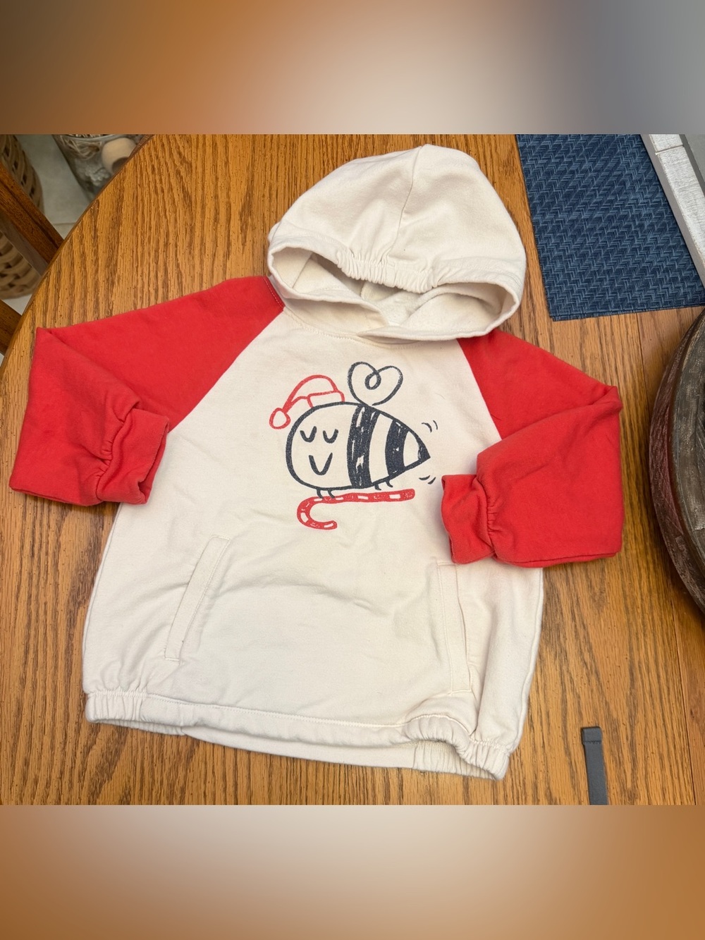 Stem Baby Christmas Bee Hoodie.